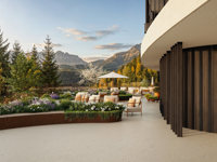 Ganis Resort - Dolomites****S - Ganisresortterrasserosengartenwellnessresortdolomiten