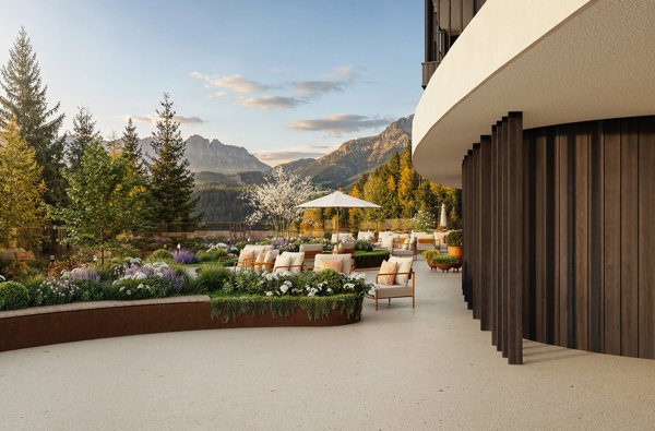 Ganis Resort - Dolomites****S - Ganisresortterrasserosengartenwellnessresortdolomiten